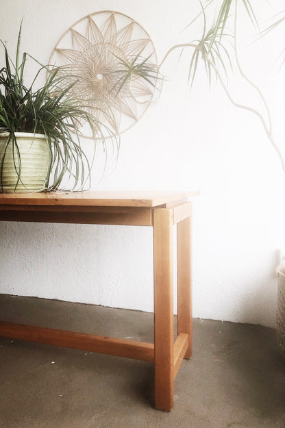 Vintage Expanding Parsons Table