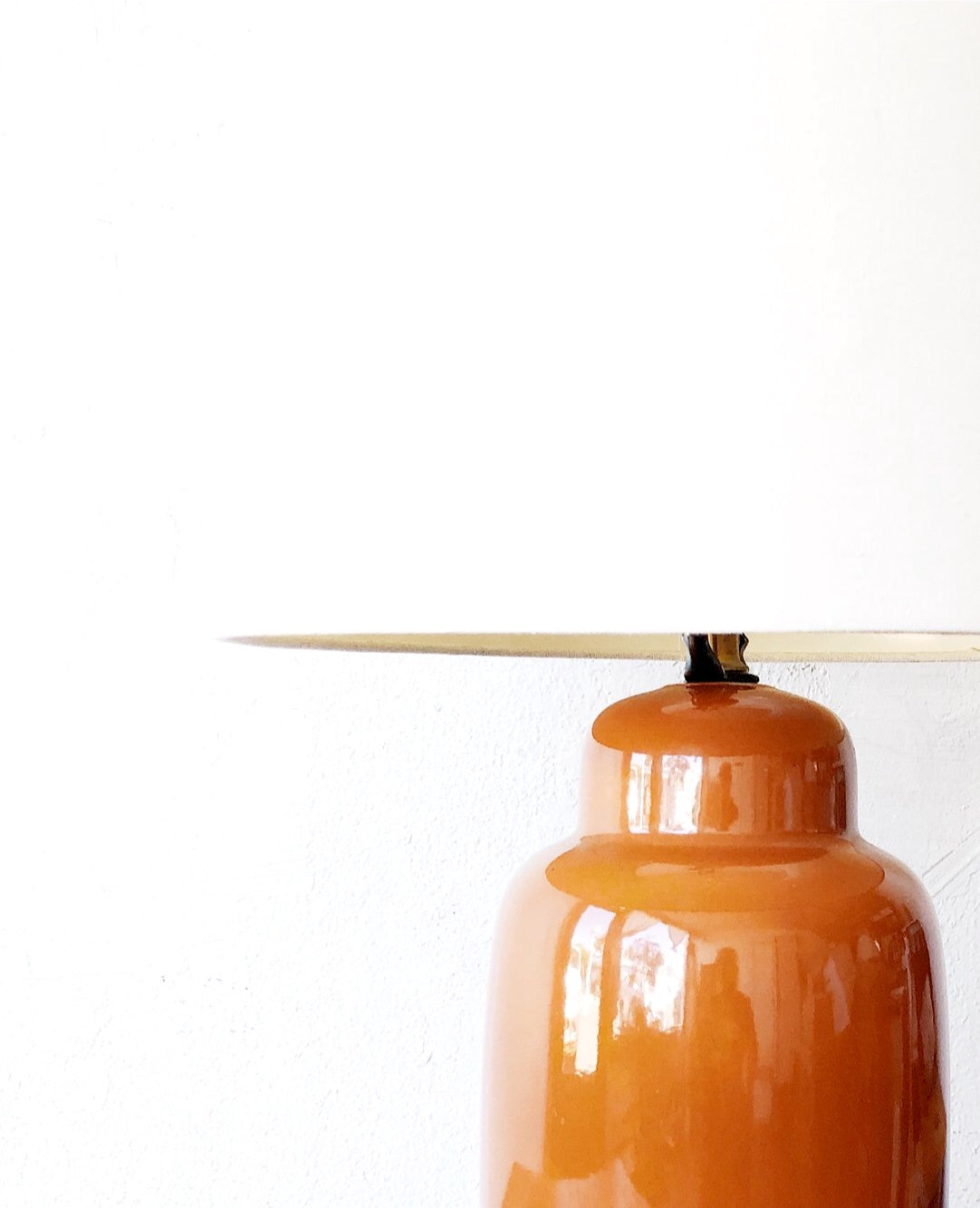 Vintage Ceramic Lamp and Shade