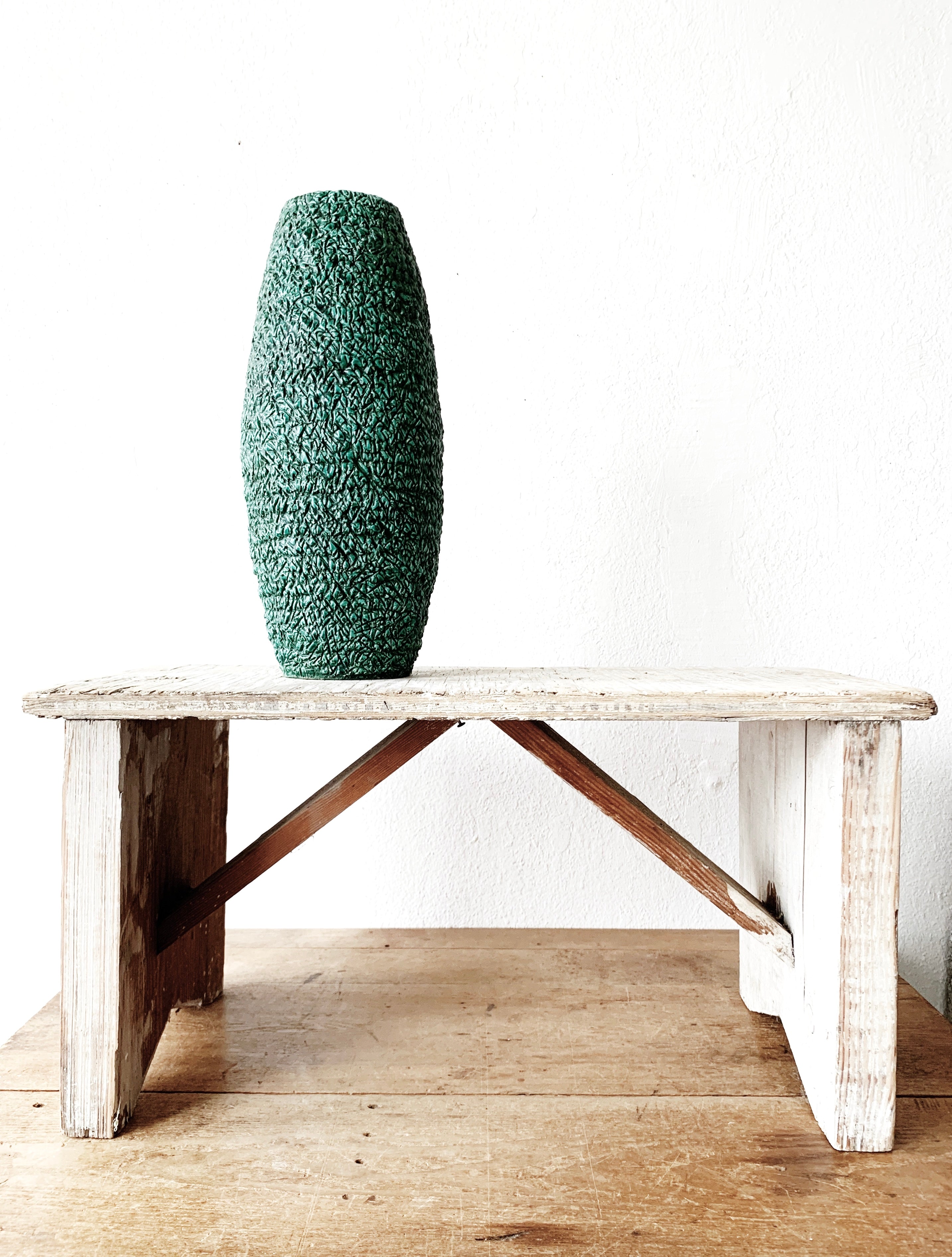 Large Mid Century Art Pottery Vase - Thumbnail 3