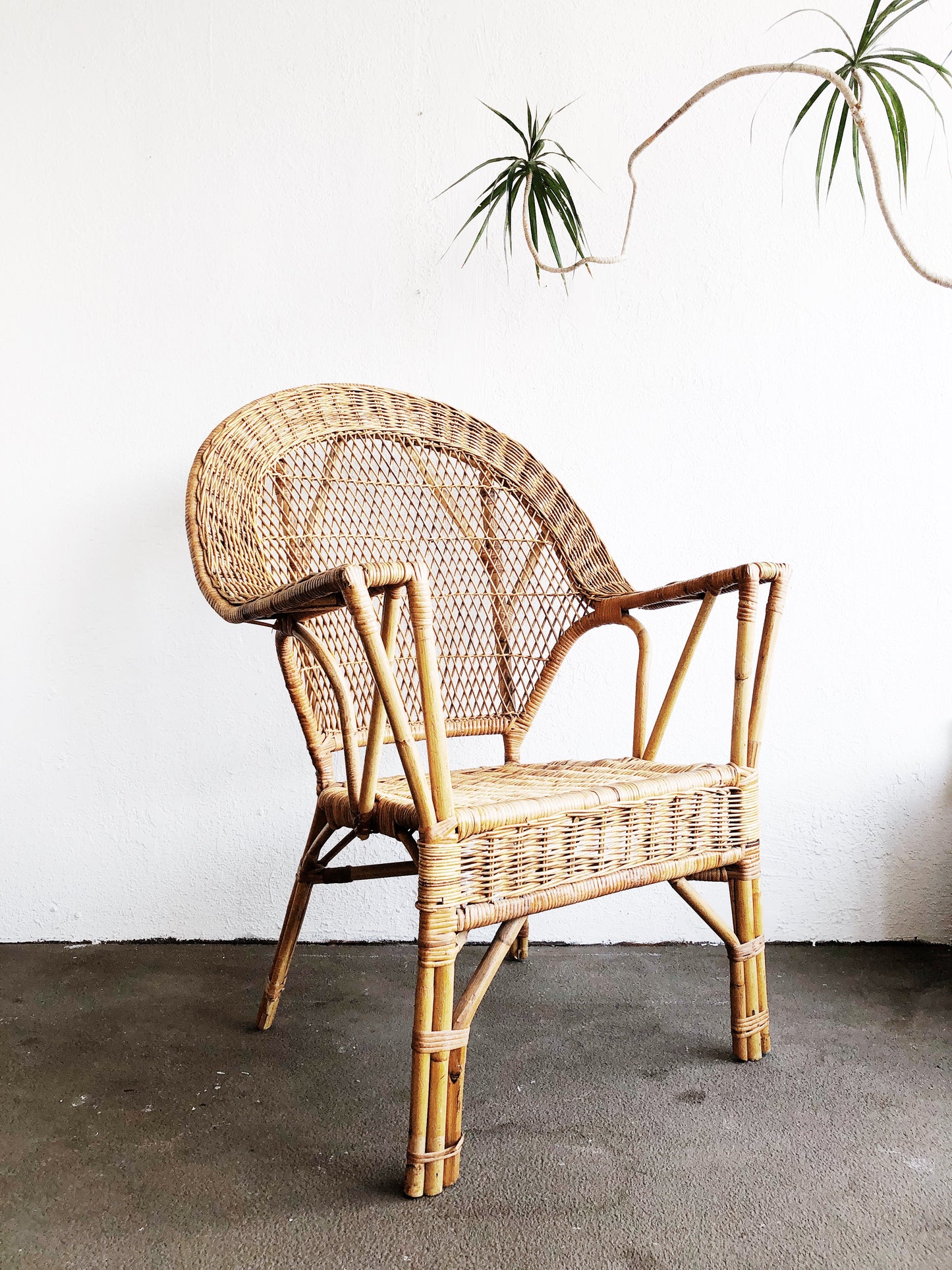 Vintage Wicker Chair
