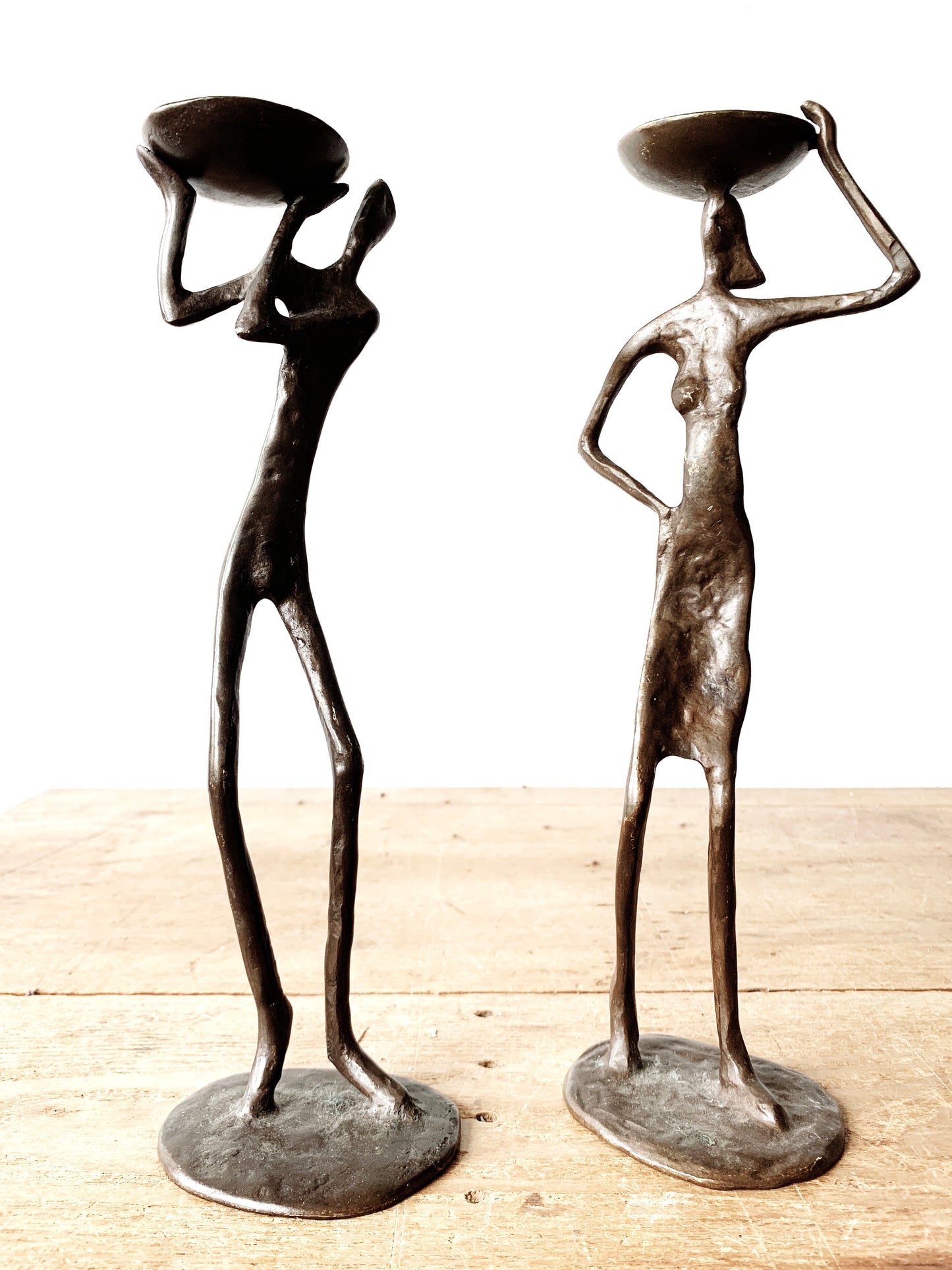 Vintage Copper Clad Figural Sculpture