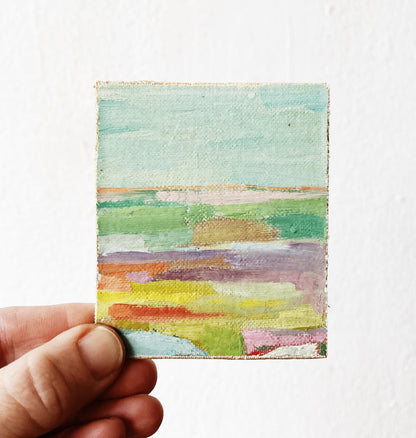 Abstract Landscape Mini Painting