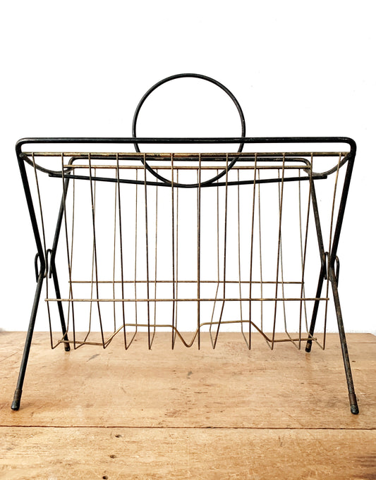 Mid Century Metal Rack
