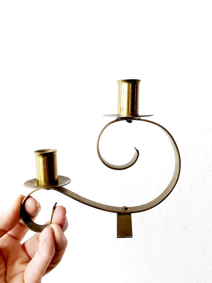 Vintage Brass Candlestick