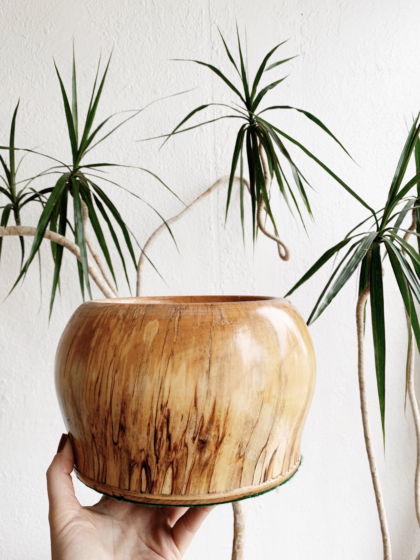 Vintage Wood Planter