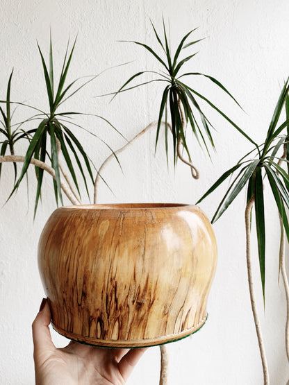Vintage Wood Planter