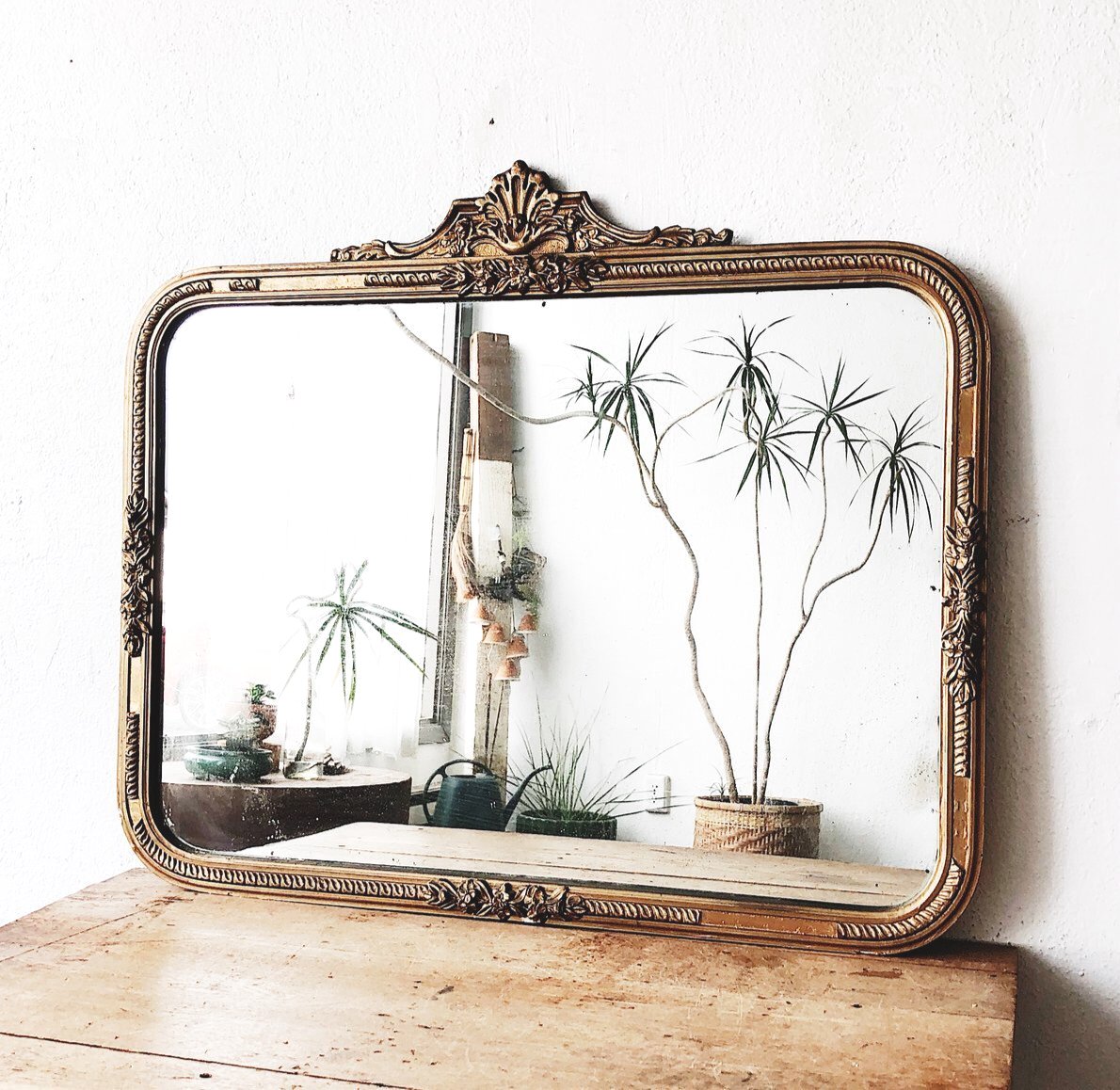 Antique Gilt Mirror