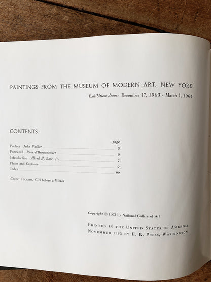 Paintings From The Museum Of Modern Art 1963