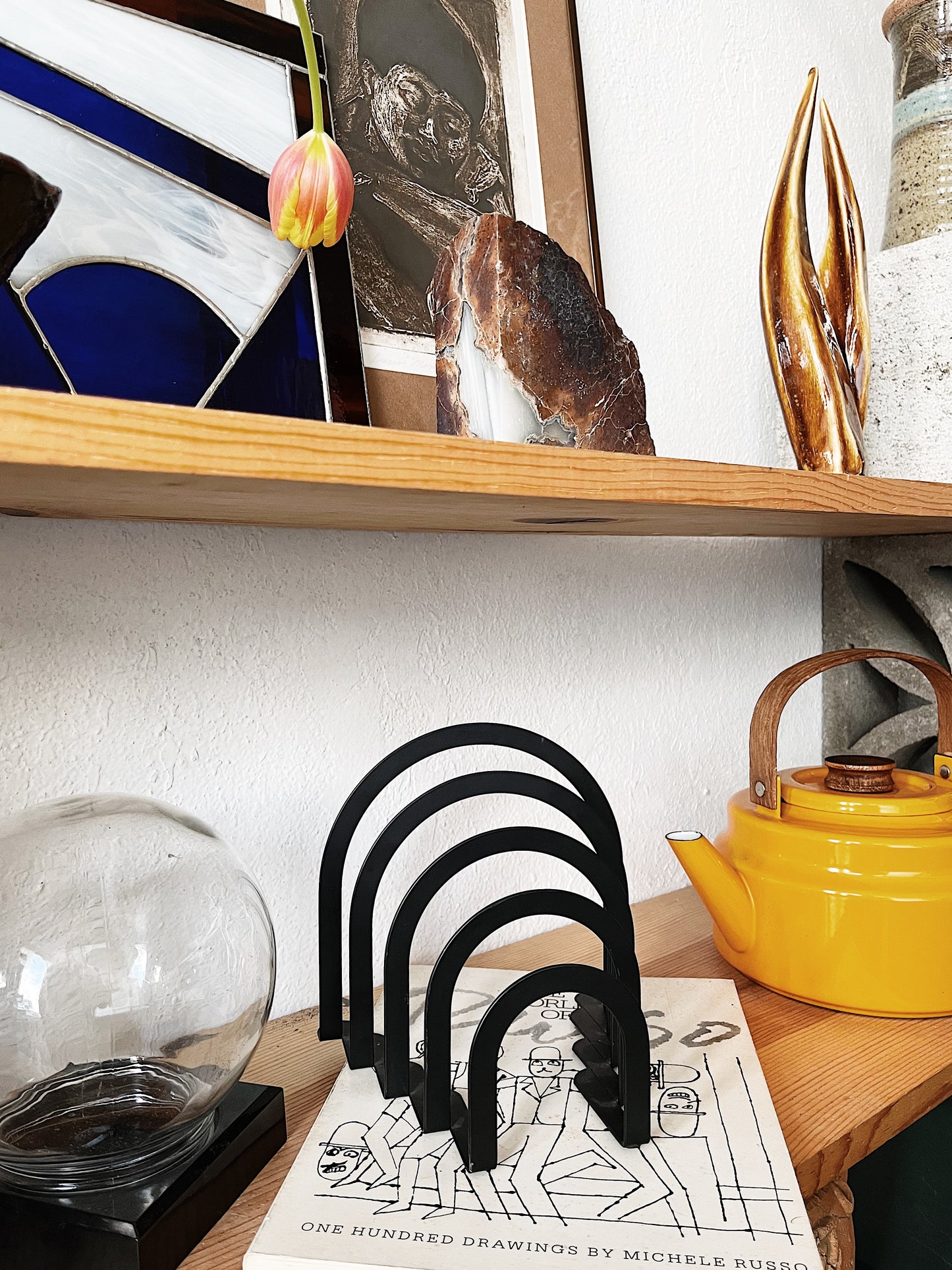 Vintage Enamel Kettle