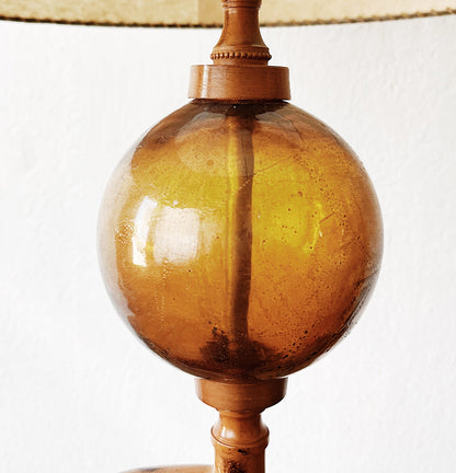 Vintage Ochre Lamp