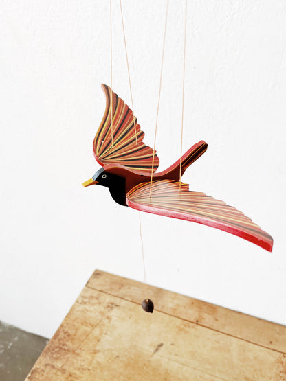 Hand Painted Swallow
