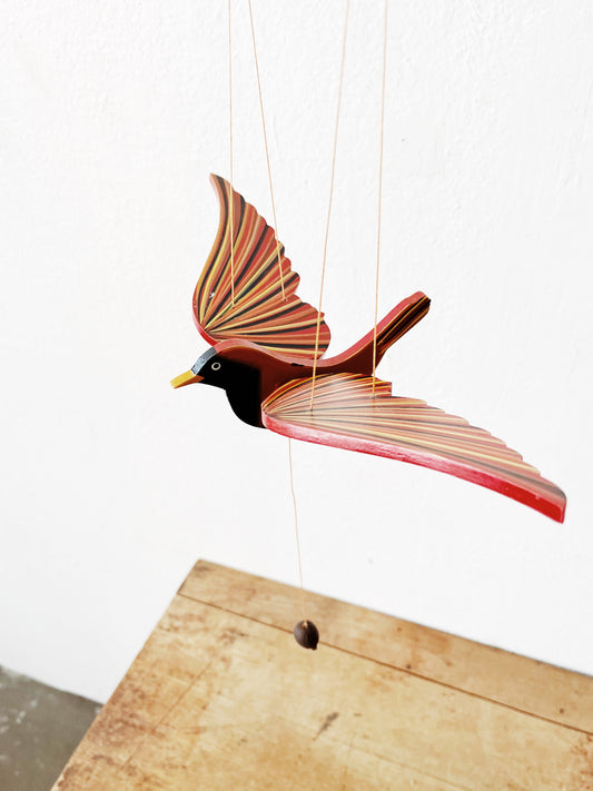 Hand Painted Swallow