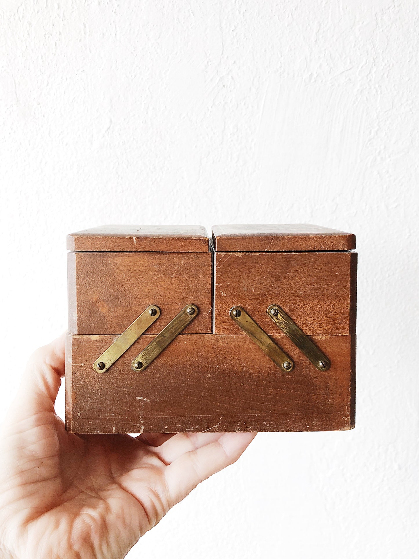Antique Expanding Notions Box