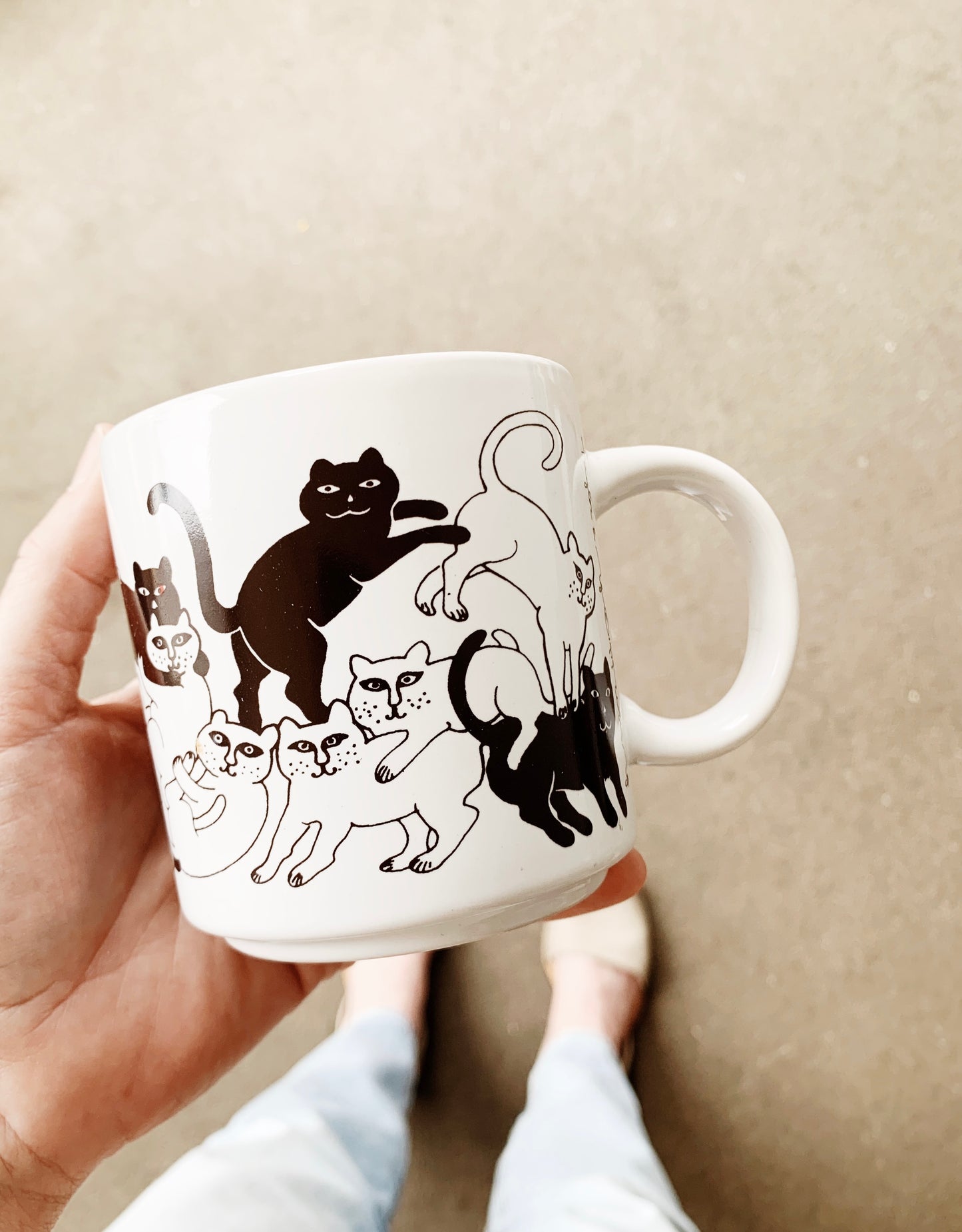 Taylor & Ng Cat Mug