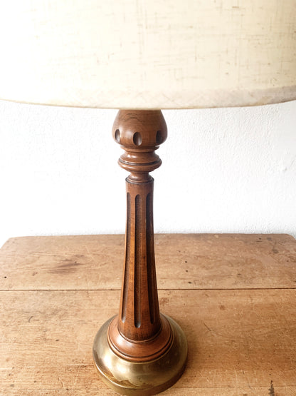 Mid Century Lamp with Shade