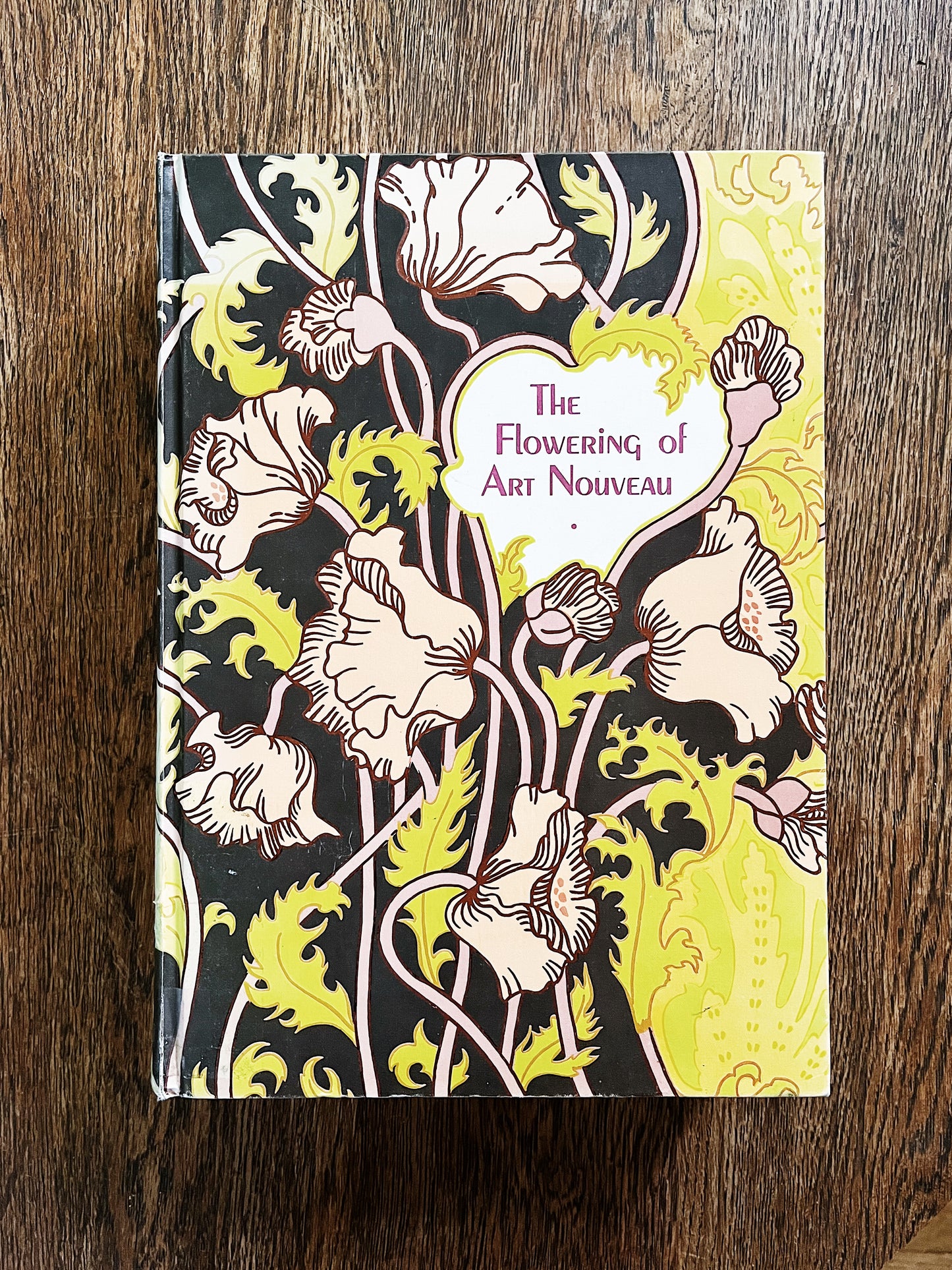 Vintage Flowering of Art Nouveau Book