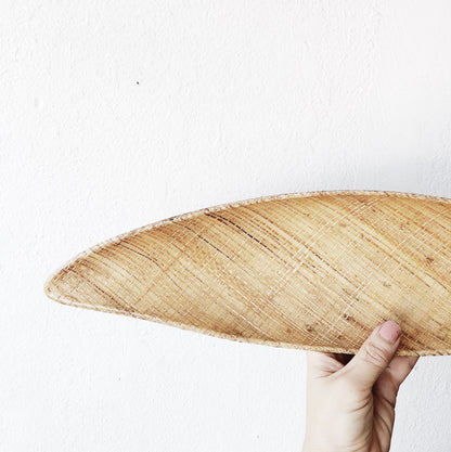 Vintage Woven Abaca Surfboard Tray
