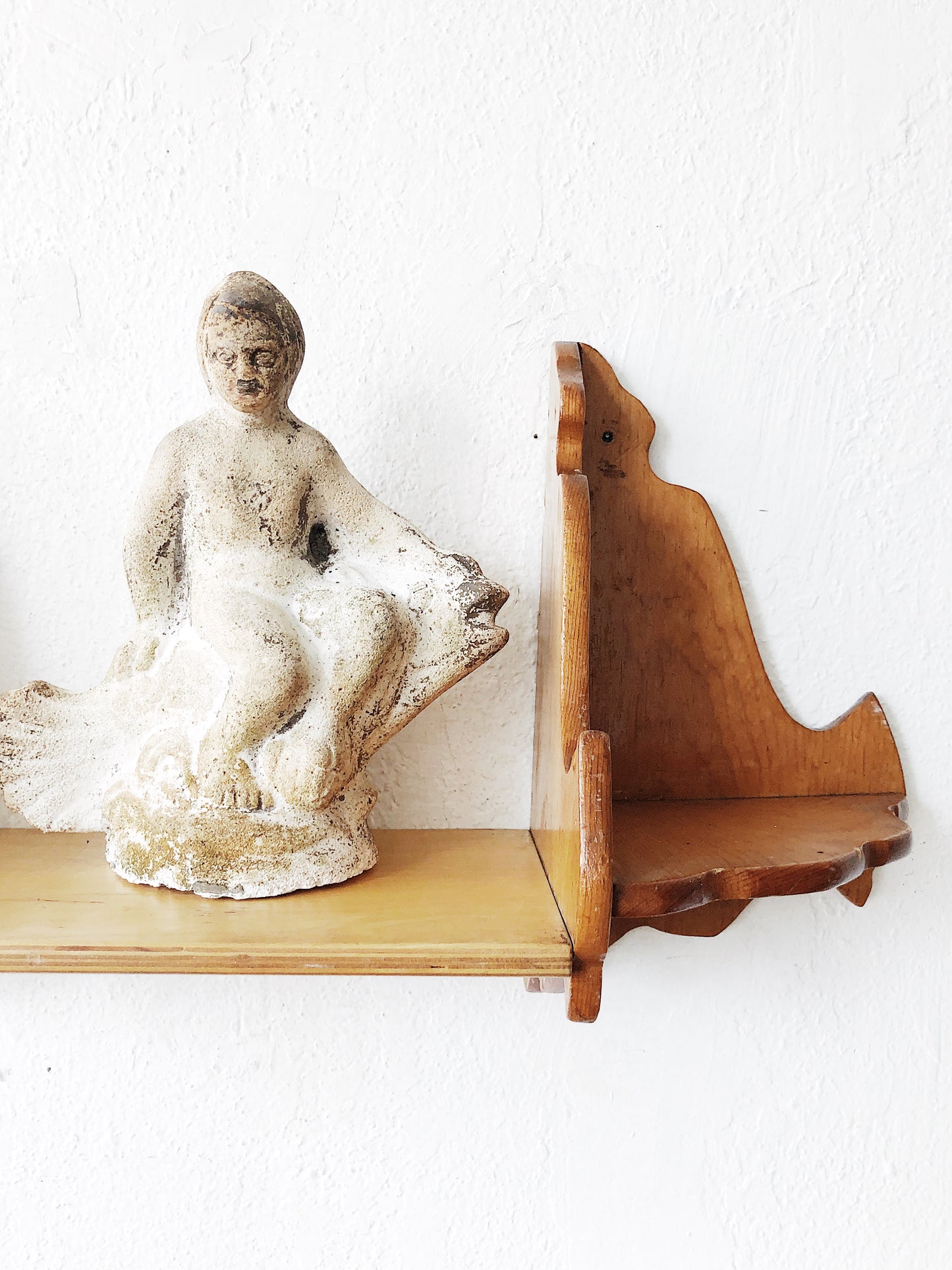 Vintage Plaster Statuary - Pisces