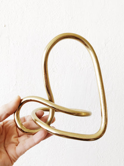 Twisted Gold Sculpture