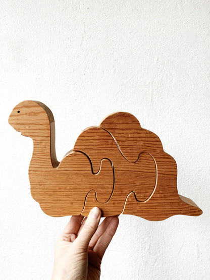 Handmade Wooden Snail Puzzle
