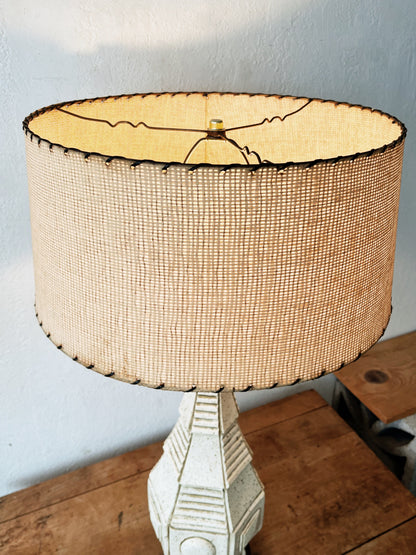 Mid Century Brutalist Style Lamp