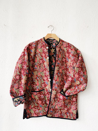 Vintage Reversible Lightweight Quilted Jacket