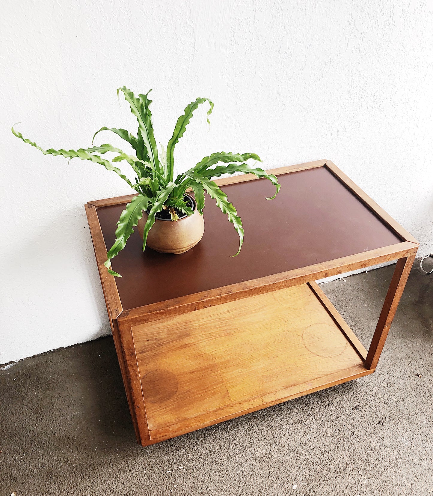 Vintage Teak Cart