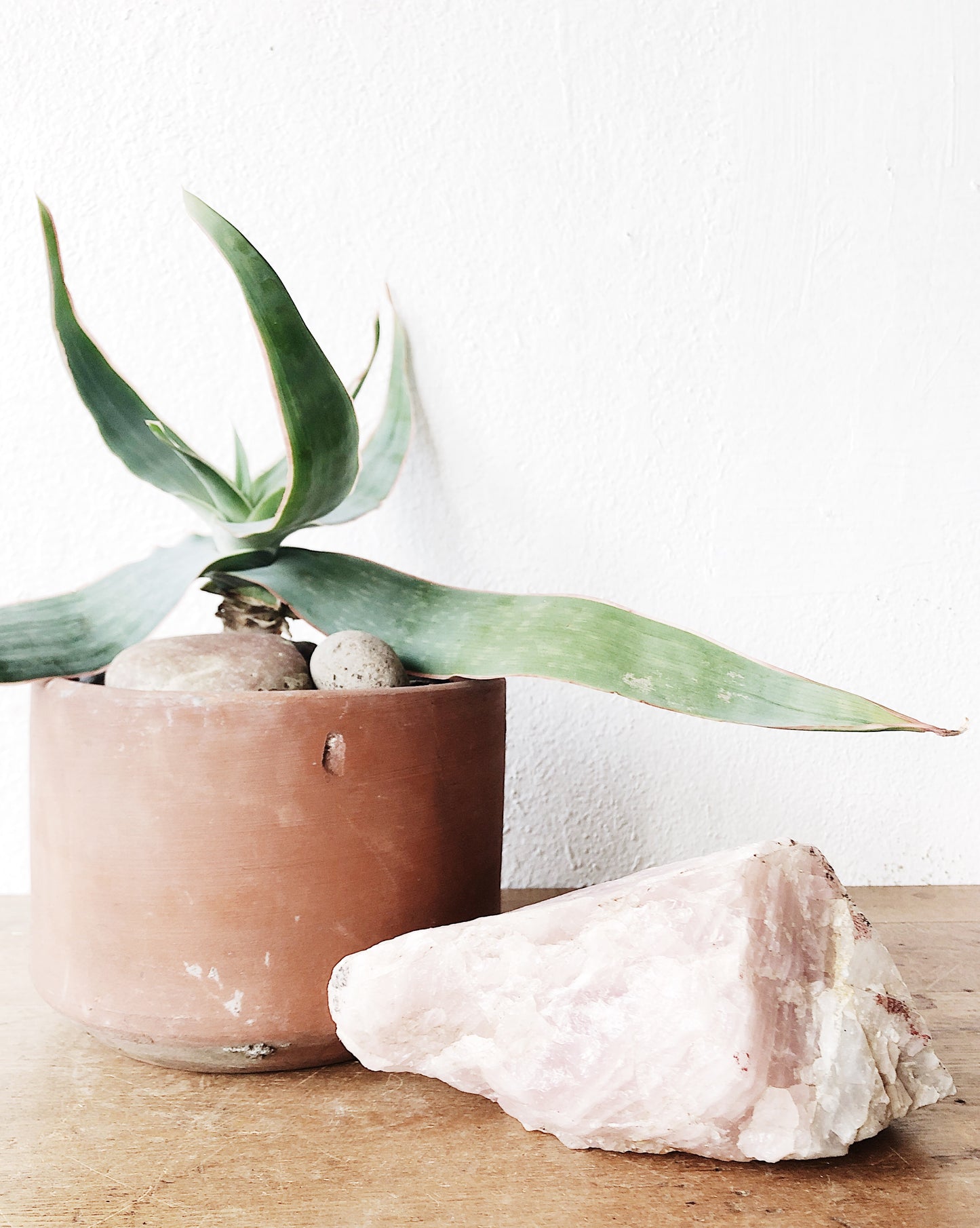 Beautiful Pink Quartz Specimen