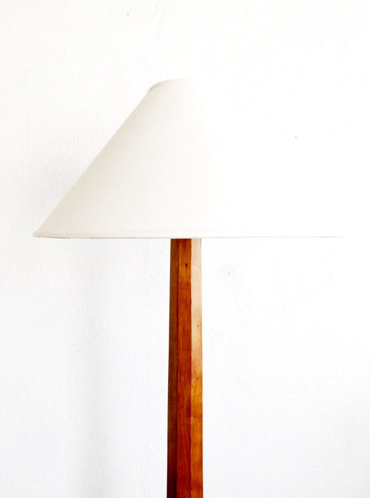 Vintage Handmade Floor Lamp and Shade