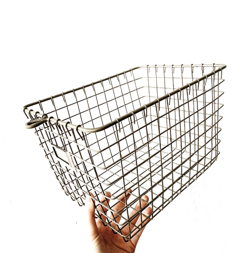 Vintage Locker Basket