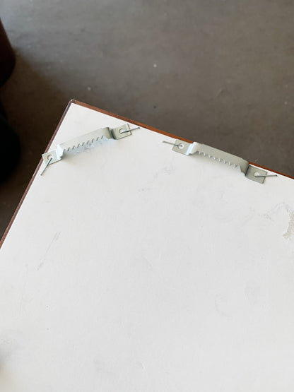 Vintage Wood Framed Mirror