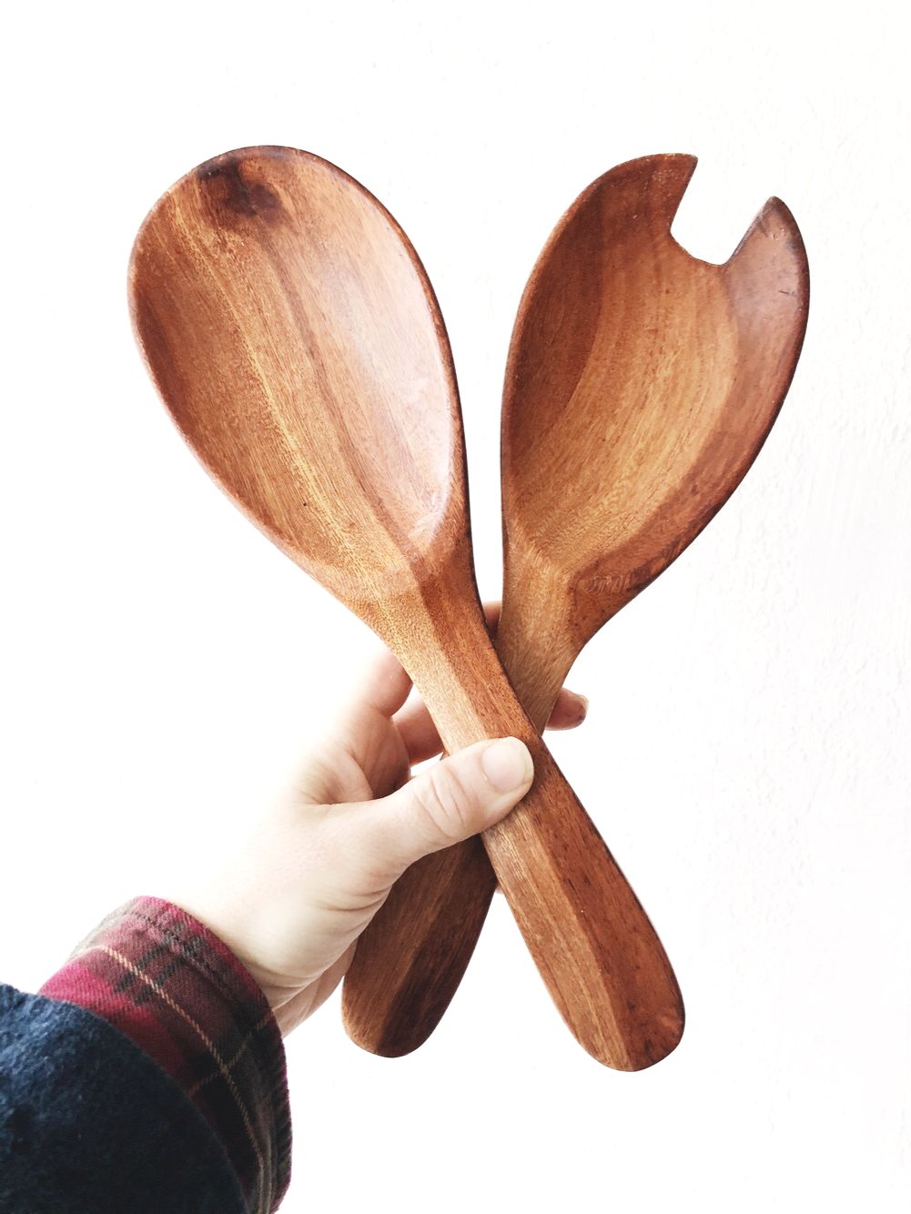 Oversized Vintage Wood Servers
