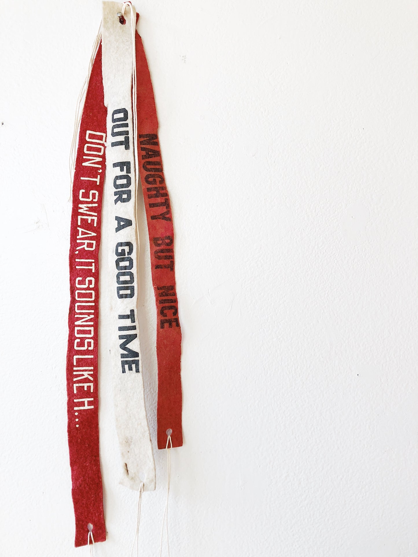 Vintage Felt Banners