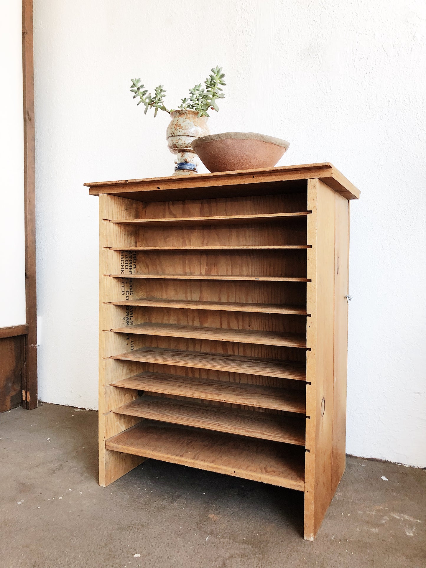 Vintage Double Sided Cabinet