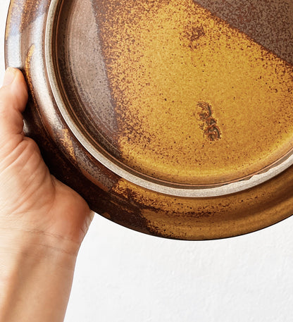 Vintage 7 Piece Iron Mountain Stoneware Plates and Mugs