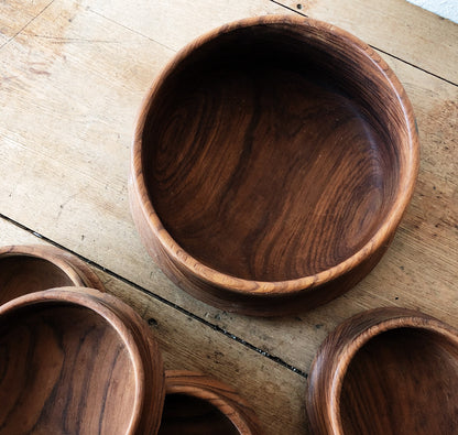 Vintage Teak Salad Set