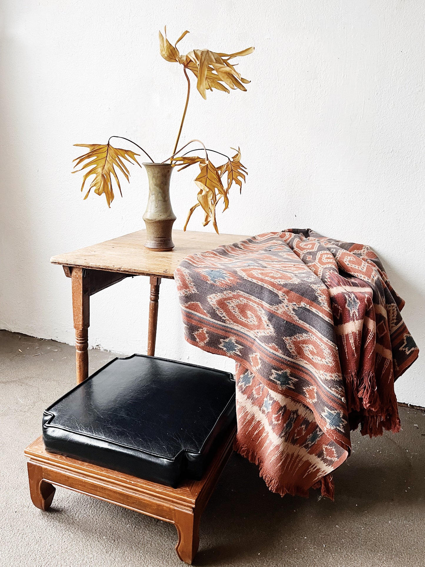 Vintage Ikat Blanket
