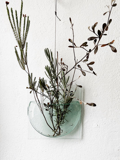 Fused Plate Glass Vase
