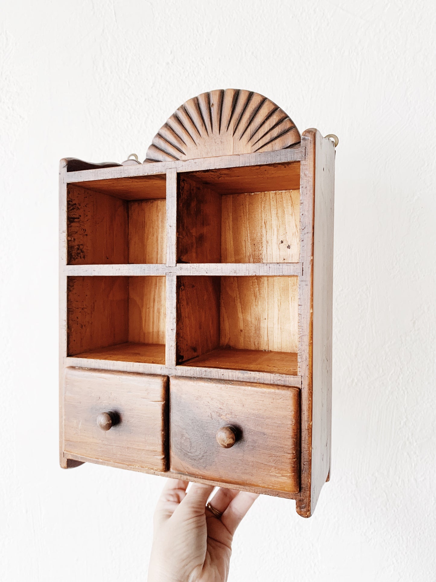 Rustic Vintage Wood Shelf