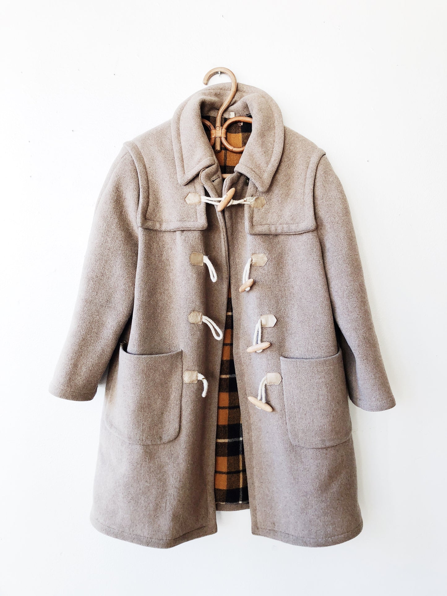 Vintage Wool Duffle Coat