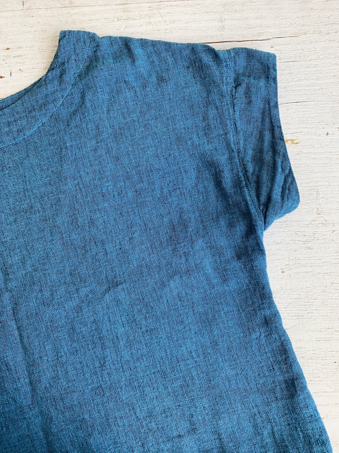 Cut Loose Linen Top