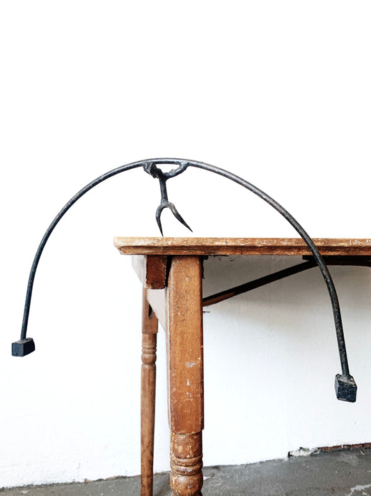 Vintage Brutalist Style Iron Kinetic Sculpture