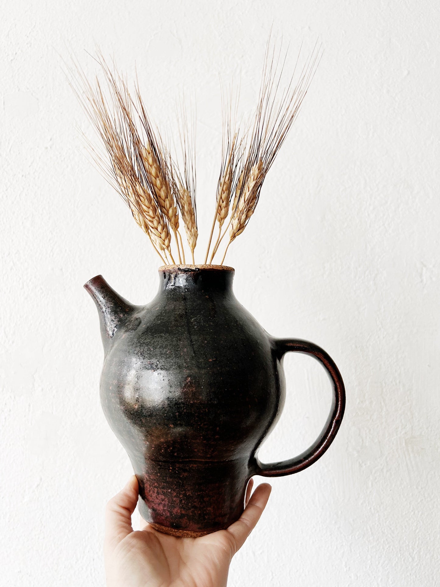 Vintage Stoneware Pitcher