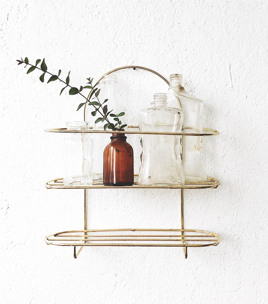 Vintage Brass Rack