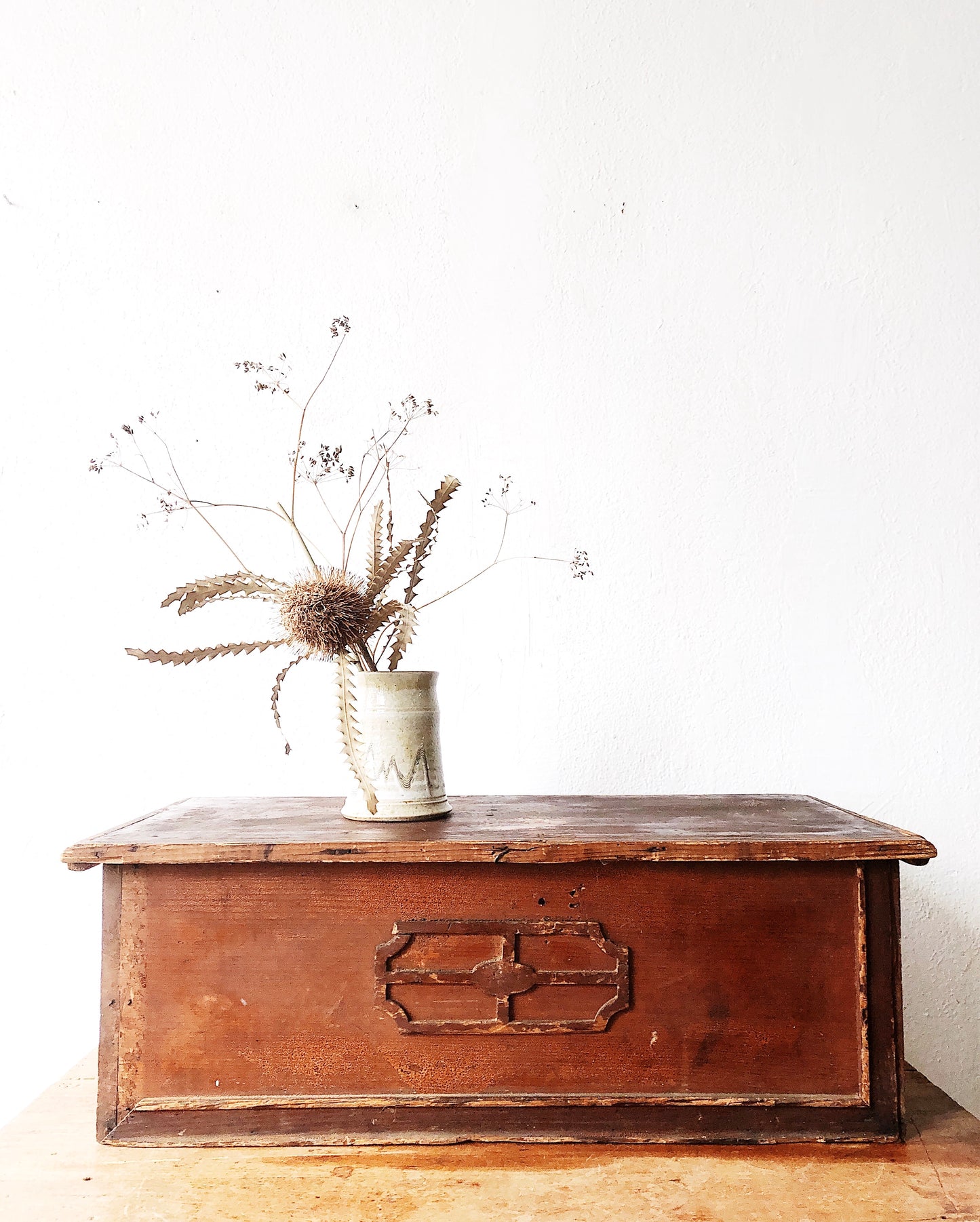 Antique Handmade Trunk