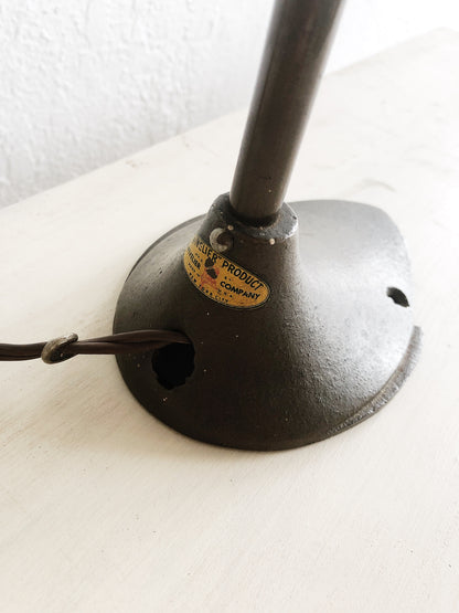 Mid Century Industrial Swivelier Lamp