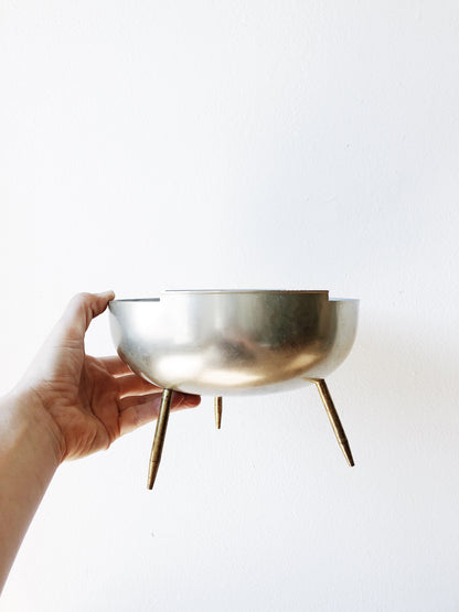 Vintage Mid Century Tripod Dish