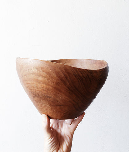 Vintage Teak Bowl -as is