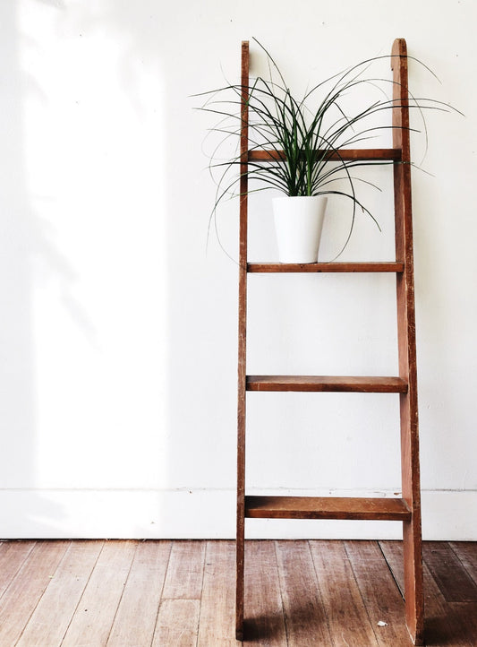 Vintage Wooden Bunk Ladder
