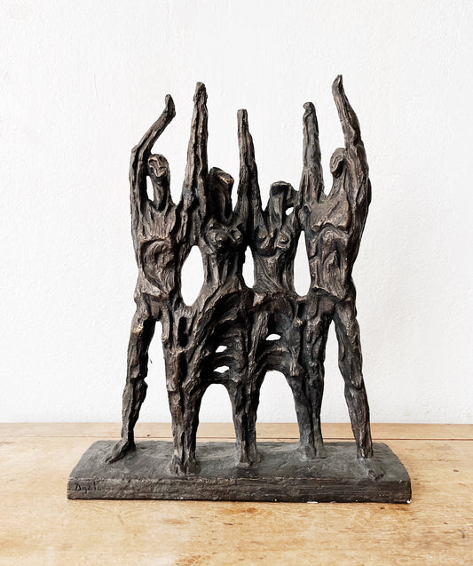 Vintage Brutalist Sculpture